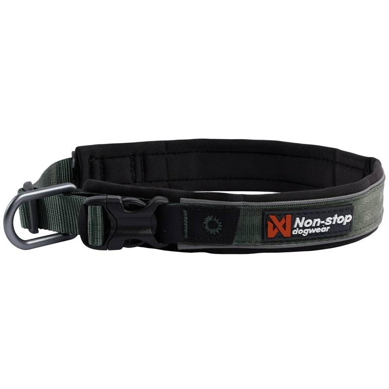 Non-Stop Dogwear Roam Collar, Green (L) L - PawsPlanet Australia