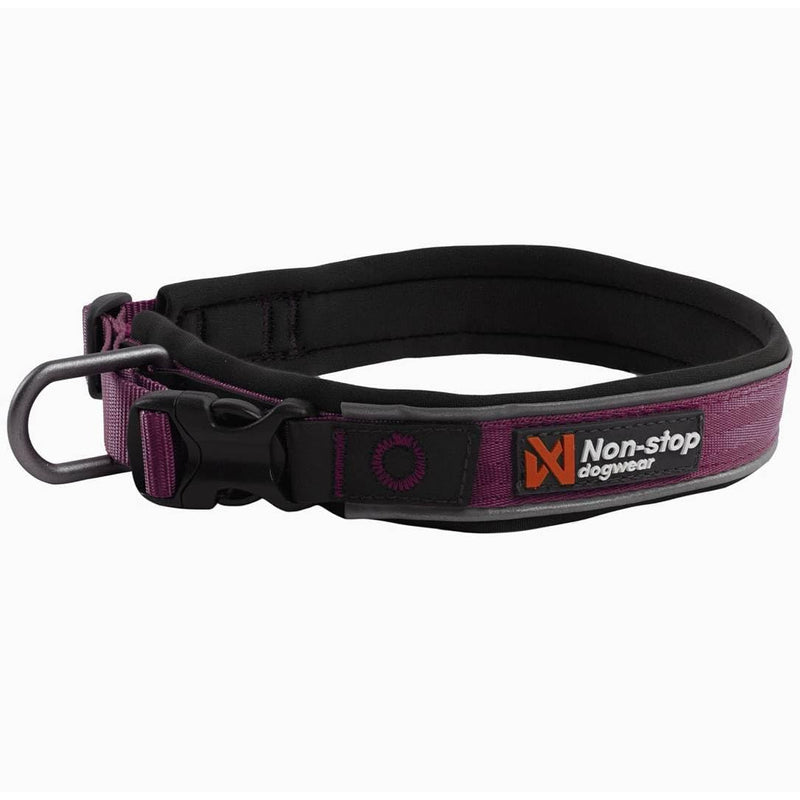 Non-Stop Dogwear Roam Collar, Purple - L - PawsPlanet Australia