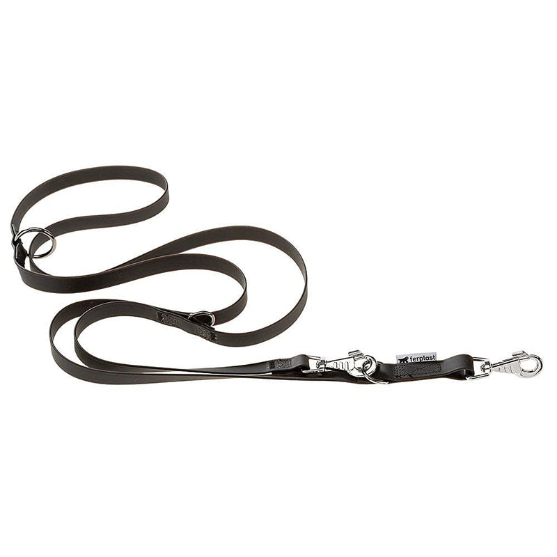 Ferplast EVOLUTION GA16/200 Dog Training Lead Hypoallergenic Washable Padded Handle Black Do not use it. 16 mm x L 200 cm 0.6 in x L 78.7 in - PawsPlanet Australia