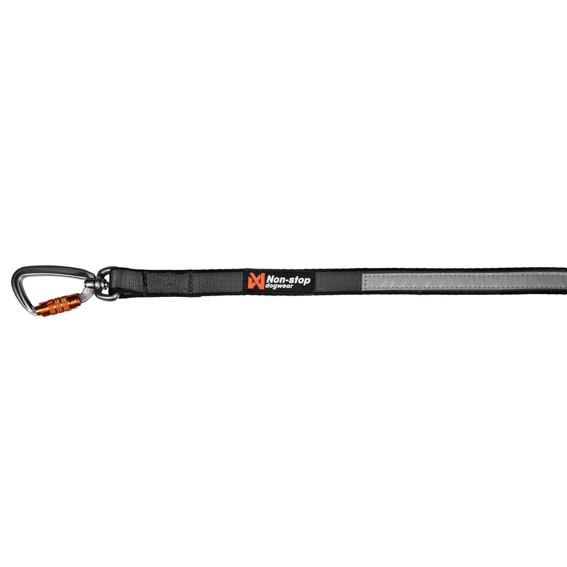 Non-Stop Dogwear Move Leash, Black - 1.7m/20mm - PawsPlanet Australia