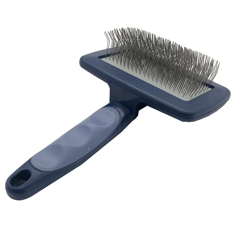 Extra Long Pin Dog Slicker Brush for Dogs GoldenDoodles Poodles,Dog Grooming Brushes for Medium & Long Haired dogs Labradoodles,Softens and Shines Pet Hair,Removes Loose Hair(1") - PawsPlanet Australia