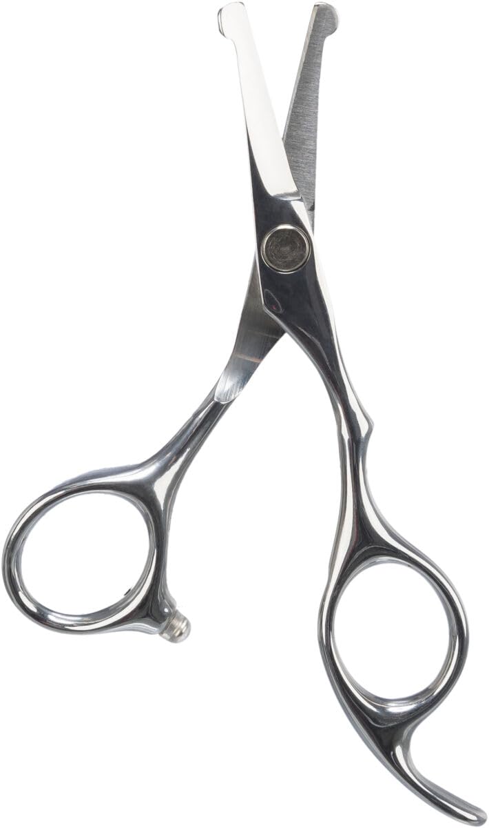 Prof. face and paw scissors, stainless steel, 13 cm Silber 2 count (Pack of 1)