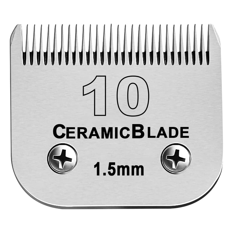 BESTBOMG Pet Cutting Blades Shaving Head Compatible with Easter Animal Cutters Removable Stainless Steel Ceramic Blade Compatible Wahl Clipper Compatible A 15# 1.5mm