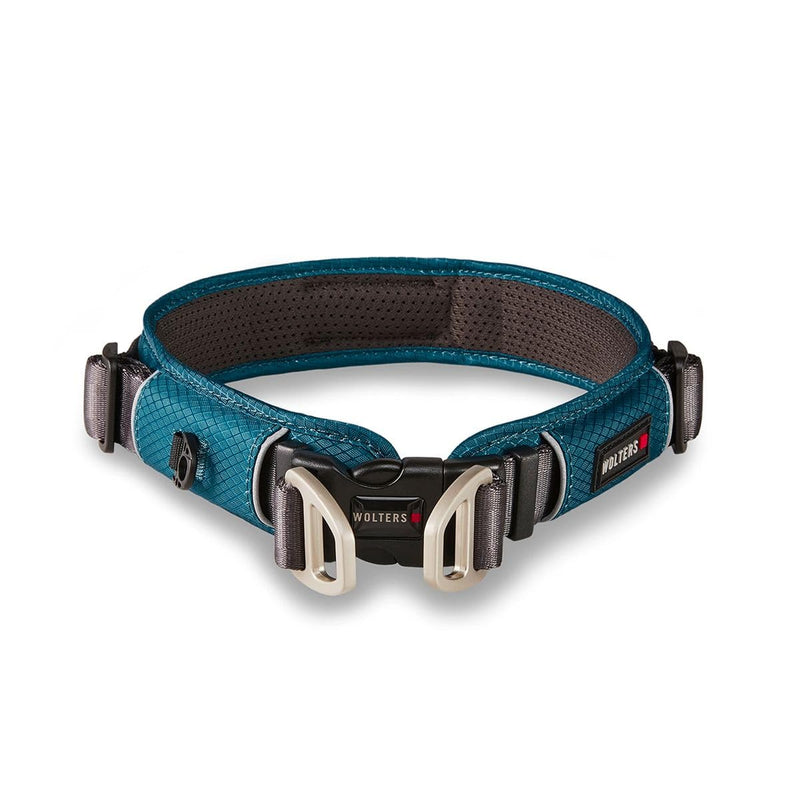 WOLTERS Active Pro Comfort Collar Various Colours and Sizes, Size: 40-45 cm, Colour: Petrol / Anthracite - PawsPlanet Australia