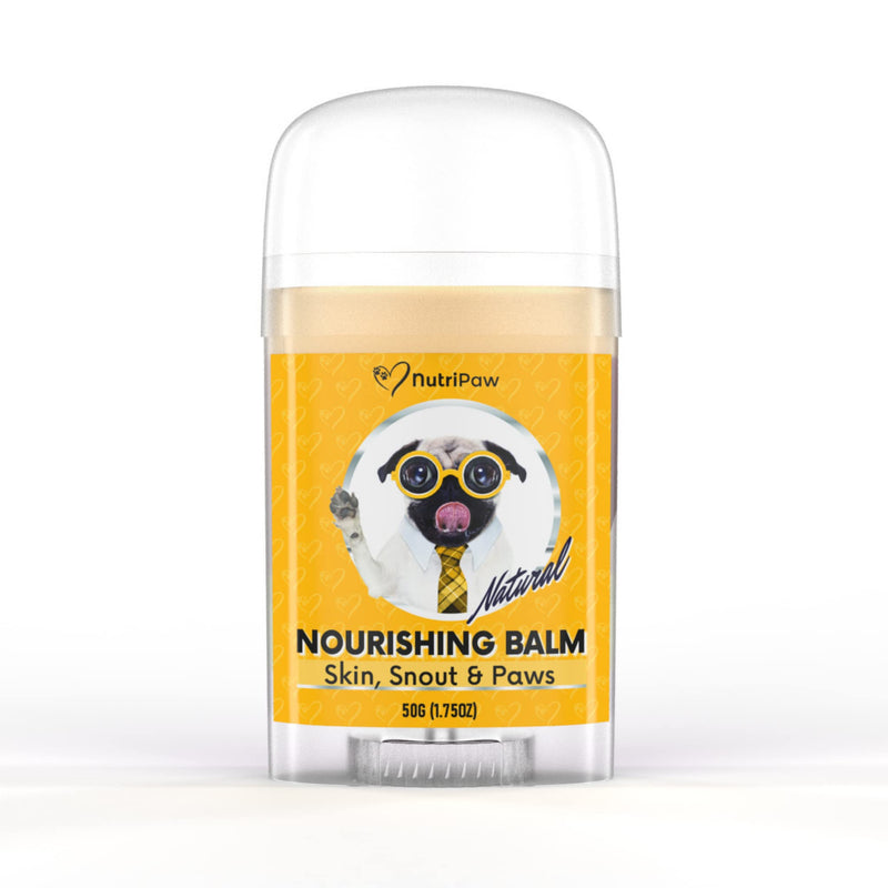 NutriPaw Nourishing Balm For Dogs & Cats - Moisturise & Soothe Dry, Cracked, Flakey Skin, Snout & Paws - Easy to apply - For all ages & breeds