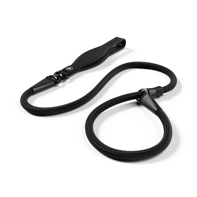 BullyBillows Anti-Pull Anti-Choking Training Dog Lead | 1.2m Active Light Dog Lead Designed With Graded Materials | Suitable For Strong Dogs | Suitable For All dog Breeds | Black