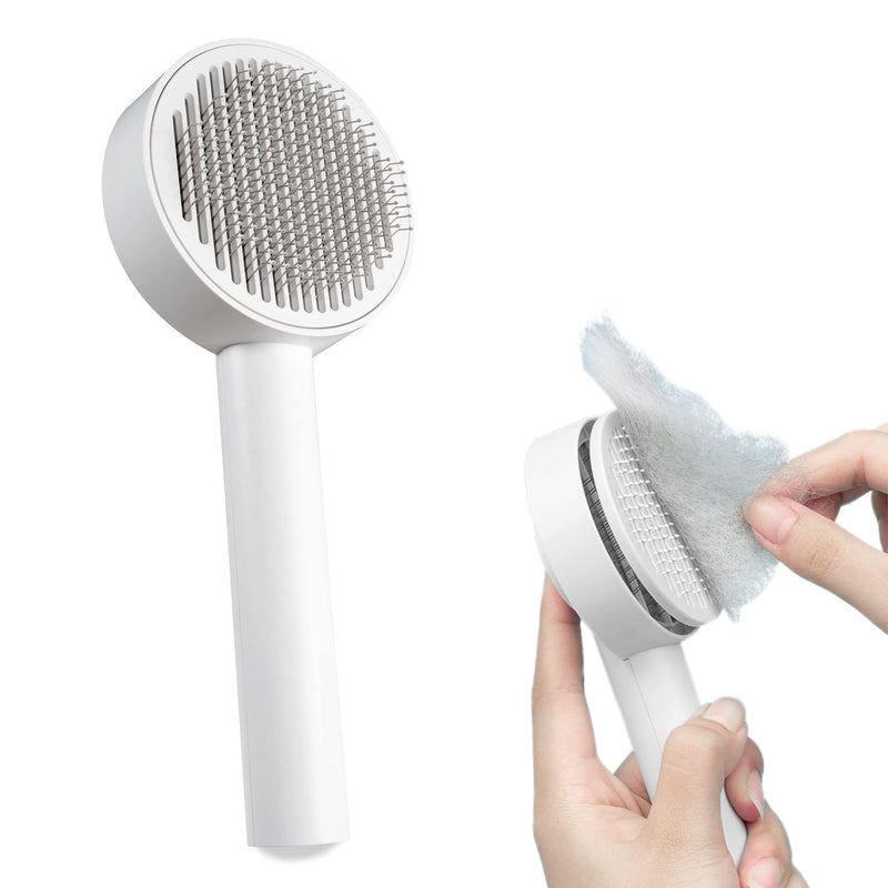 PiuPet® Self Cleaning Pet Hair Brush I Cat Brush | Dog Brush I Pet Hair Remover I Pet Brush I Cat Comb | Dog Comb I Dog Grooming Brush I Cat Grooming Kit | Dog Hair Brush - PawsPlanet Australia