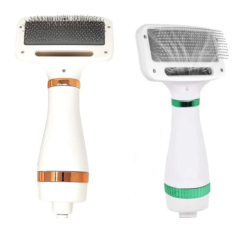 TEMPO DI SALDI Portable Dryer Brush for Dogs and Cats with Adjustable Speed 2 in 1 - PawsPlanet Australia