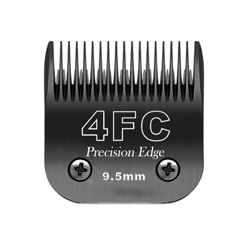 Dog Grooming Clippers Replacement Blade Compatible with Andis Dog Clipper/Most Oster A11/Wahl KM Series Pet Clippers #4FC,Black
