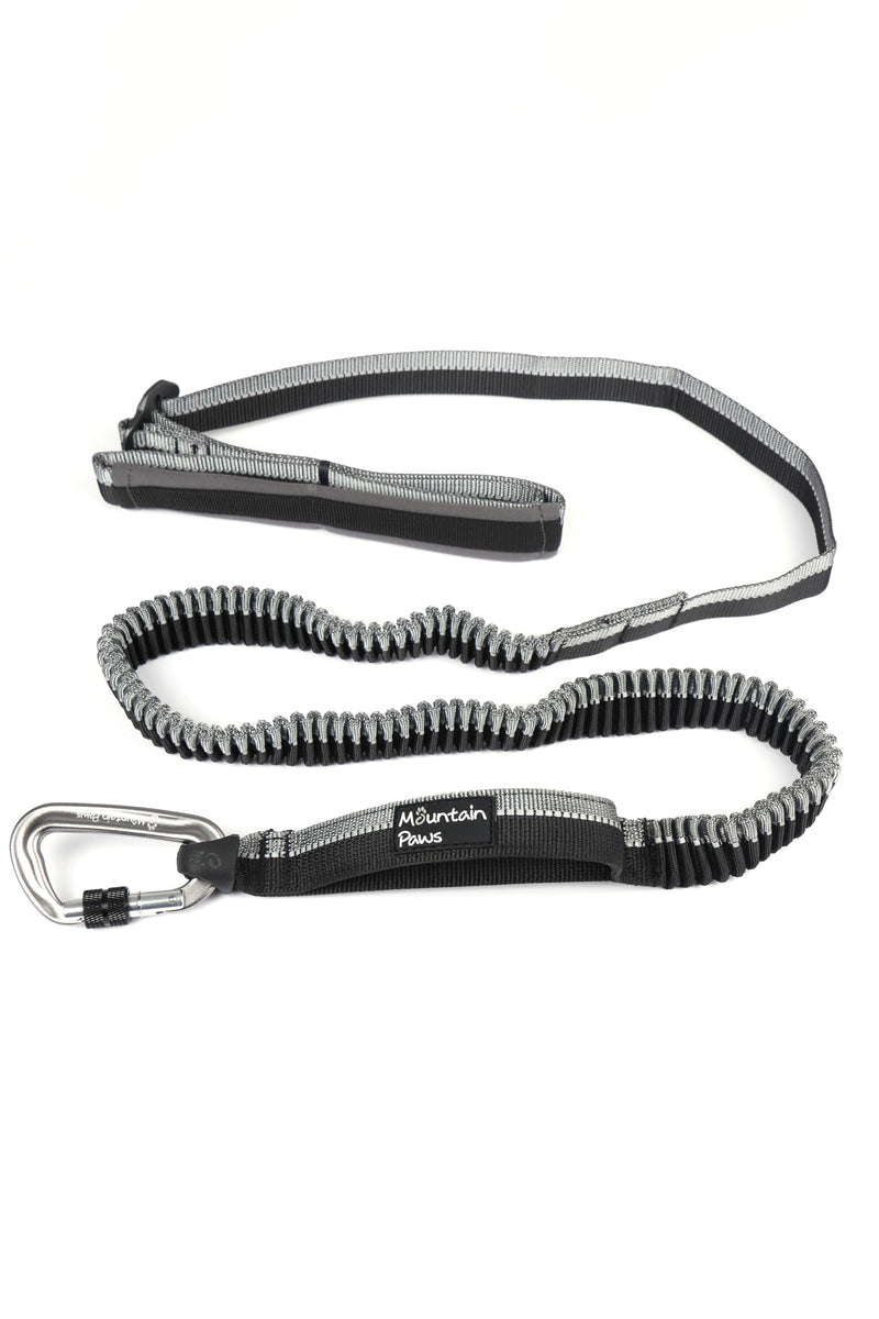 Mountain Paws Running Dog Lead | Hand-held Or Waist Mounted With Soft Grip Neoprene Handle, 1.4 Metres - PawsPlanet Australia