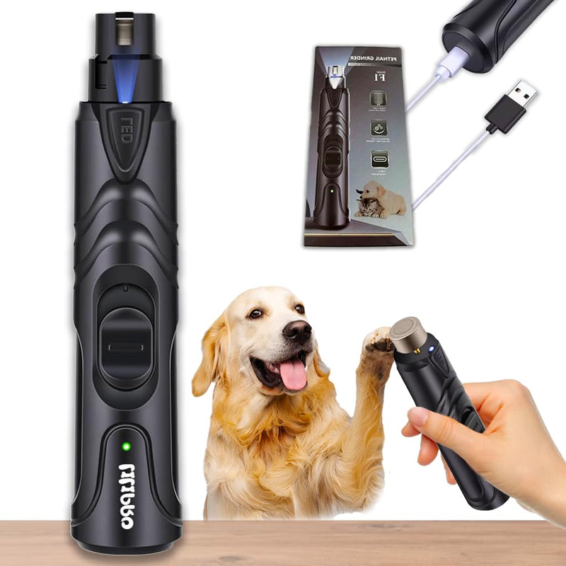 Rechargeable Low Noise Dog Nail Grinder for Stress-Free Grooming and Maintenancepet nail grinder clipper for dogs or cats, pet care, dog nail grinders, pet care, dog claw grinder, cat nail grinder Full Set