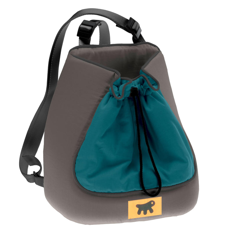 Ferplast Cat Carrier TRIP, Dog Carrier, Pet Carrier, Dog Carrier for Small Dogs, Adjustable Straps, Drawstring Closure, Washable, up to 5 Kg, 28 x 18 xh 29 cm, Teal S (28x18x29 cm.) - PawsPlanet Australia