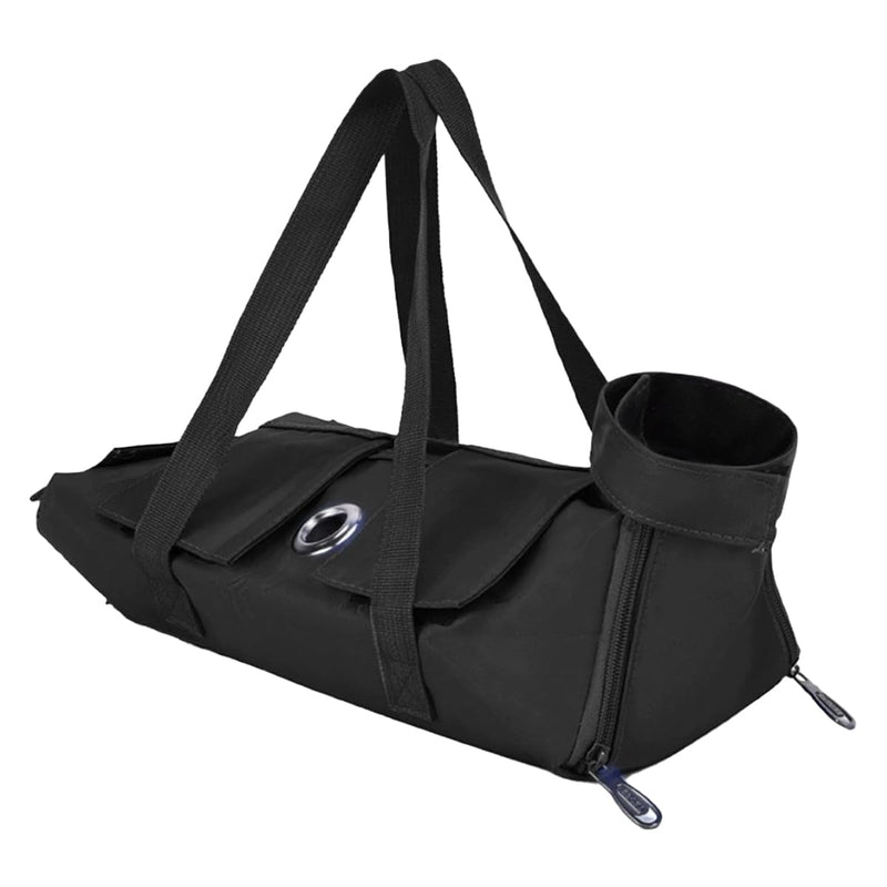 Cat Grooming Bag Black Cat Nail Clipping Cleaning Grooming Restraint Bag For Claw Care Nail Trimming Administering Eye Drops Ear Cleaner