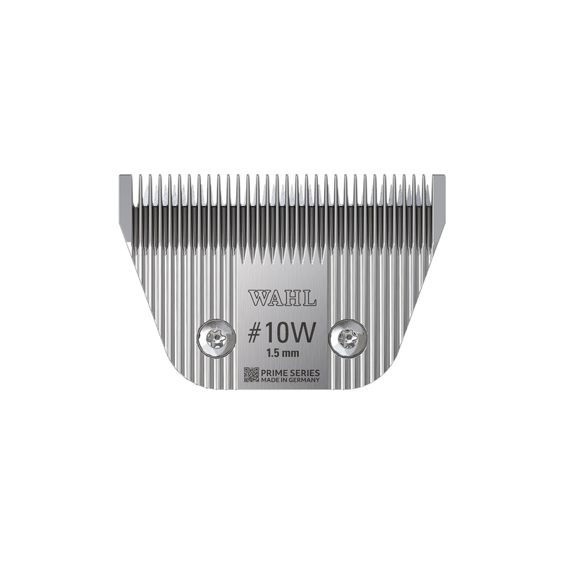 Wahl #10W Prime Series Wide Blade, Designed for Wider Cutting Of Medium Length Pet Coats, High Performance Powerful Clipping, Made For The KM Supera Pet Clipper, Cutting Length Of 1.5mm - PawsPlanet Australia