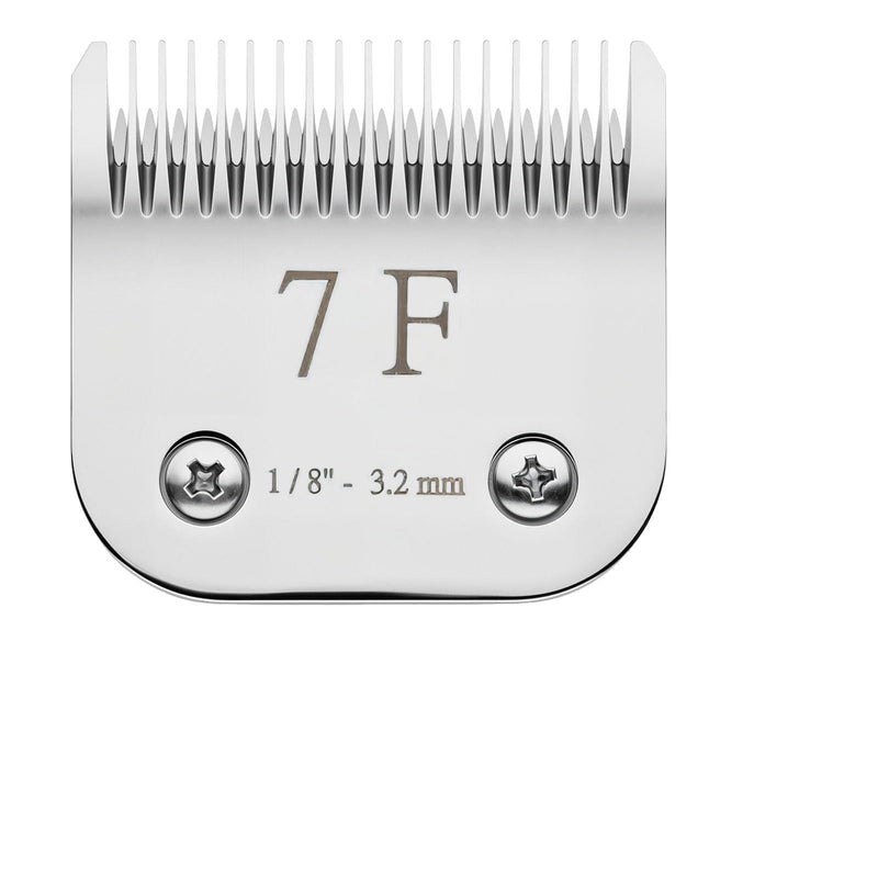 Dog Clipping Blade A5 Clipper Blades 7F 3.2mm Compatible with Andis UltraEdge AGC AGRC SMC Oster A5 Wahl KM Clippers Steel Dog Grooming Detachable Blade for Pet Hair Trimmer