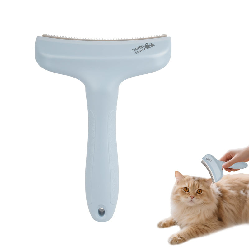 Cat Brush Pet Hair Remover, dog brush,Deshedding Brushes for Undercoat, Cat Hair Brushes for Shedding, Cats Grooming Brush, for Dogs, Cat, Shedding, Short Haired Cats, Dog Comb(Blue) Blue - PawsPlanet Australia