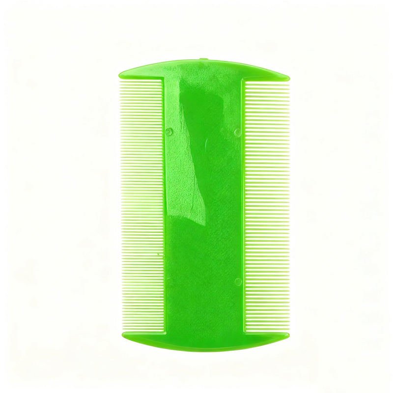 Double Sided Flea Comb For Cats Dogs Puppy, Fine Tooth Comb, Pet Grooming Combs Dandruff Removal Combs,Green - PawsPlanet Australia