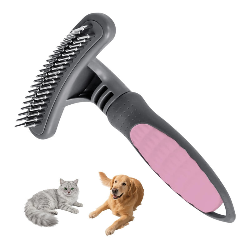 Fur Detangler Detangler for Long Hair Dogs & Cats, Comb the Undercoat for Hair Removal, Loosen Knots, Tangles and Undercoat Grooming Comb for Dogs and Cats - PawsPlanet Australia