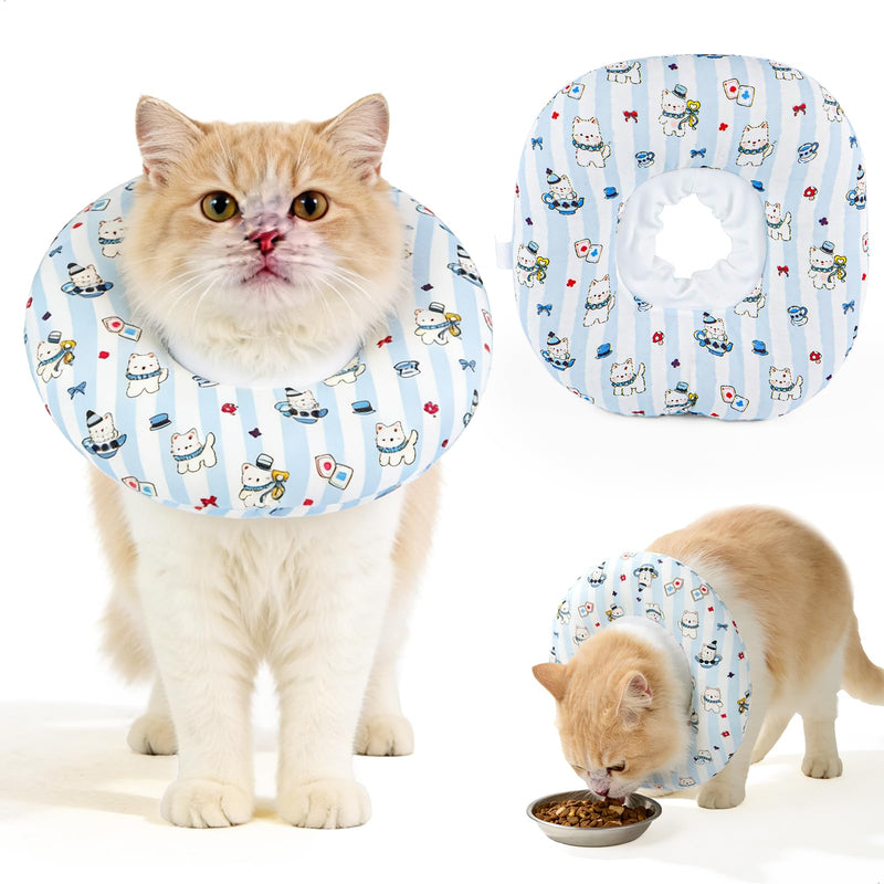 Elizabethan Adjustable Dog Collar, Elizabethan Breathable Cat Collar, Elizabethan Soft Dog Collar for Neck Circumferences Including 27 to 36 cm, Elizabethan Collar Soft Dog