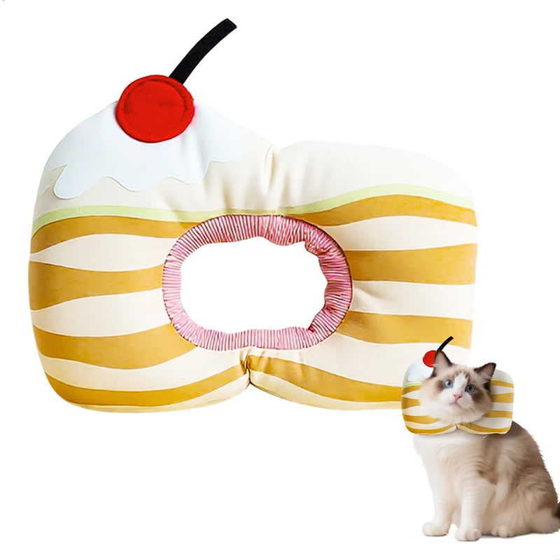 Elizabethan Soft Cat Collar, Adjustable Elizabethan Collar, Anti-Excession Protective Collars Dogs, Waterproof Cats, Donut for Pets After