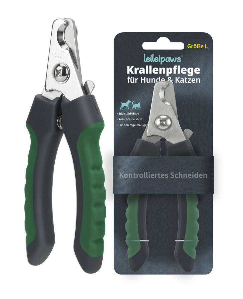 Claw Cutter for Dogs - Nail Scissors Dog Nail Clippers Dog Nail Clippers Dog Nail Clippers Dog Claw Scissors for Large Dogs Claws Cutting Dog Safe Claw Care L & M (L)