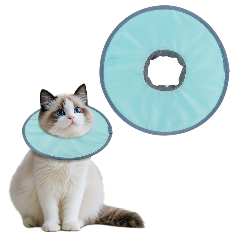 Isabelino Cats Collar, Lightweight, Adjustable Anti-Bite Collar Cat Protector for Pets, Elizabethan Dog Collar to Heal Wounds After Pet Surgery for Surgery and Wounds