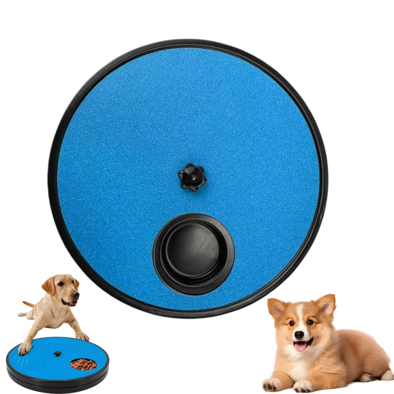 Blue Dog Nail File Scratch Board,3-in-1 Rotatable Pet Scratch Pad for Indoor Dogs,Dog Nail File & Scratch Board for Nails,Interactive Slow Feeder & Grooming To/y for Small Medium Large Dogs 2 - PawsPlanet Australia