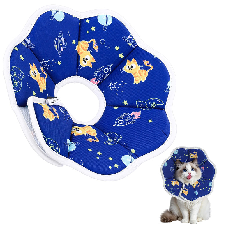 Soft Cat Cones to Stop Licking, 1 PcsCat Donut Collar, Soft Cat Collars, Adjustable Kitten CollarCat Recovery Collars & Cones, Cats Neck Cone After Surgery for Small Animal Cats Kittens Puppies