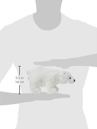 Animal Instincts Snow Mates Perdita Polar Bear, Squeaky Soft Plush Chew Companion Dog Toy - Medium Small - PawsPlanet Australia