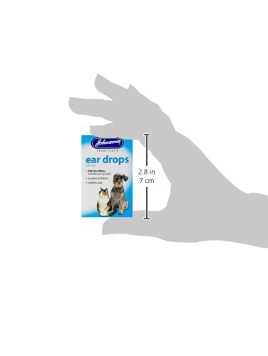 Johnsons Veterinary Products Ear Drops, clear - PawsPlanet Australia