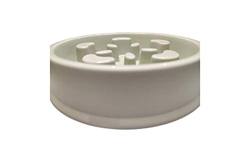 Lucky Dog Deli slow feeding bowl - stop your dog guzzling their food 7inch diameter - PawsPlanet Australia