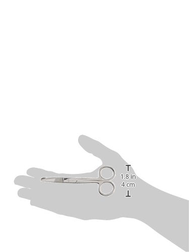 [Australia] - Tamsco Surgical Scissors S/B 4.5-Inch Curved Stainless Steel Curved Screw Joint 