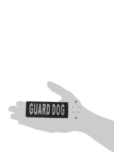 [Australia] - Dogline Guard Dog Removable Patches Small/Medium (1.5" x 4") 