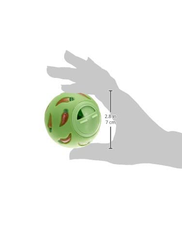 Nobby snack ball rodent, 7.5 cm, green, plastic - PawsPlanet Australia