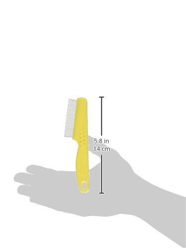 Four Paws Fine Flea Comb for flea Removal on fine Coats Fine Coat Plastic - PawsPlanet Australia