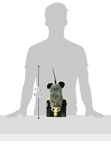 [Australia] - Hyper Pet Real Skinz Plush Dog Toys with Squeaker Opossum 