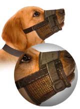 Adjustable Dog Grooming Groomers Muzzle SET (x-small, small, medium, large, and x-large) - 5 TOTAL MUZZLES, by Pet Supply City - PawsPlanet Australia