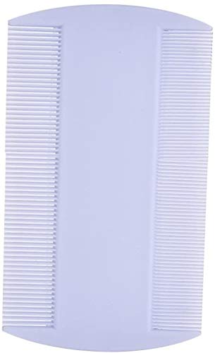 A1SONIC® White Durable Double Sided Nit Combs for Head Lice Detection Comb with Holder (Also Ideal for Pet Flea) its removes Nits, Lice and Fleas and Eggs - PawsPlanet Australia