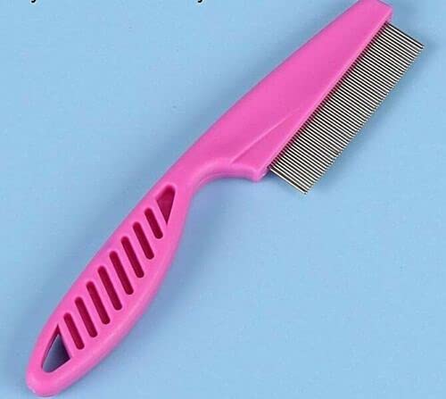 LGT Large Flea / lice Removal Grooming Comb for Cats, Dogs, Rabbits. Effective against Fleas, Nits, Biting Pests, Ticks, Flea Dirt, Ectoparasites (Blue) Blue - PawsPlanet Australia