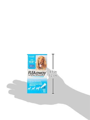 RSPCA FleaAway Spot On Solution for Medium Dogs, 134 mg - PawsPlanet Australia