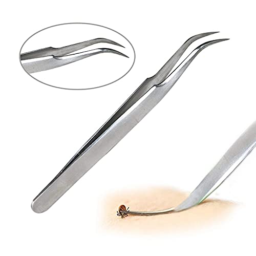 Symphonyw Tick Remover Tool Set,Pack of 3 Professional Stainless Steel Tick Remover Safe Tick Hooks for Cats and Dogs - PawsPlanet Australia