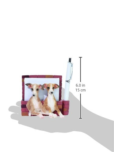 [Australia] - E&S Pets 3D Magnetic Italian Greyhound pet Note Holder. Makes The for Italian Greyhound Lovers. Uniquely Hand-Crafted for Your Home or Office. 