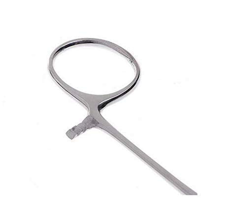 [Australia] - WYSUMMER Hemostat Forceps, High Quality Stainless Steel Dog Cat Pet Scissors Ear Hair Clamp Fishing Scissors Tools (12.5CM Bent) 12.5cm Bent 