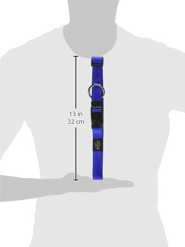 [Australia] - Rogz Utility Extra Large 1-Inch Reflective Lumberjack Dog Collar Blue 