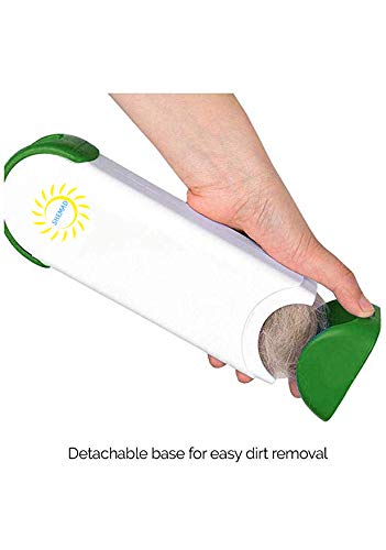 [Australia] - SHEMAD Pet Hair Remover - Lint Removal Brush with self-Cleaning Base - Dog & Cat Hair Remover for Furniture, Clothing, Carpets linens, Pillow, Car Seats and More - Best Pet Hair Remover Brush 