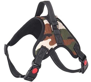 BUDDY GEAR - Dog Harness, Breathable, Adjustable, Comfortable, for Small, Medium and Large Dogs (Extra Large Camo) Extra-Large - PawsPlanet Australia