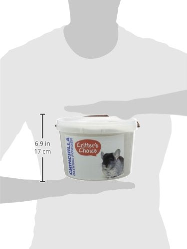 Critters Choice 4.5kg Bathing Powder Specifically for Chinchilla Care - PawsPlanet Australia