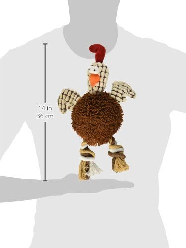 [Australia] - Ethical Pets Gigglers Chicken Dog Toy Assorted 12" 
