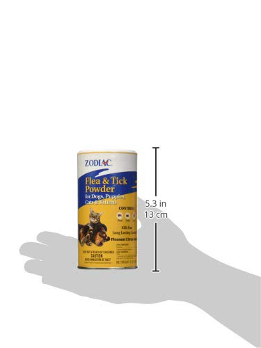 [Australia] - Zodiac Flea and Tick Powder for Dogs, Puppies, Cats, and Kittens 6oz (3 Pack) 