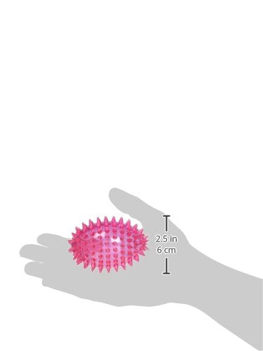 [Australia] - Gnawsome 3.5” Spiky Squeaker Football Dog Toy - Small, Cleans Teeth and Promotes Good Dental and Gum Health for Your Pet, Colors will vary 